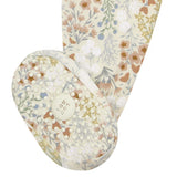 pearl zipper footies close up on footie grip