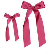 Satin Bow - Peony Sash Clip