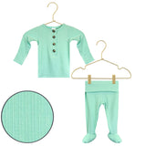 Scotty Ribbed Top + Bottoms