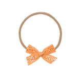 Lace Bow - Clementine Lace Headband