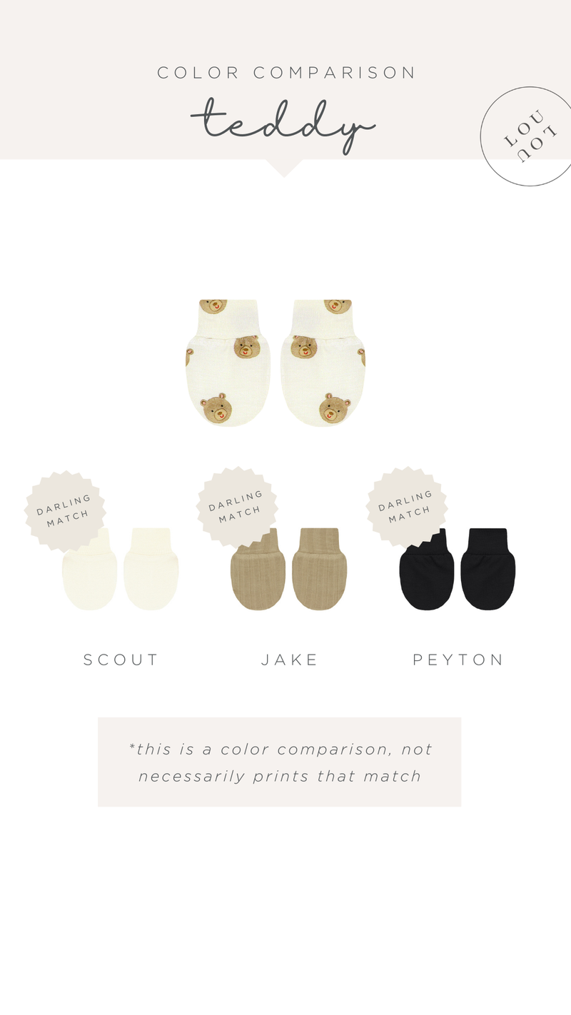 teddy color comparison graphic matches well with scout jake and peyton