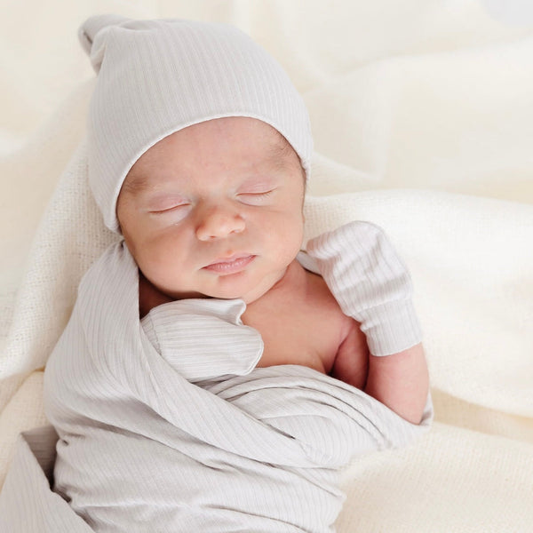 Adrian Ribbed Newborn Hat Bundle