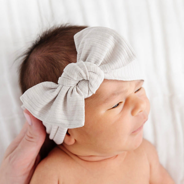 Adrian Ribbed Newborn Headband Bundle