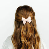 Linen Bow - Ballet Clip