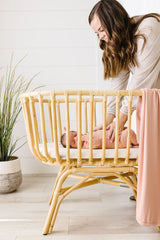 Audrey Ribbed Swaddle Blanket