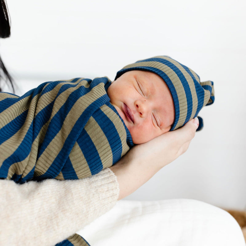 Rome Ribbed Swaddle Blanket