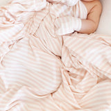 Harper Ribbed Swaddle Blanket