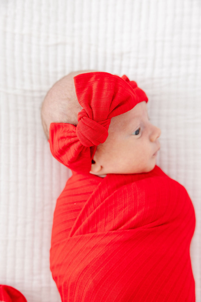 Sterling Ribbed Newborn Headband Bundle