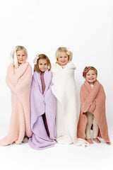 Chenille Blanket - Rose - Small & Large