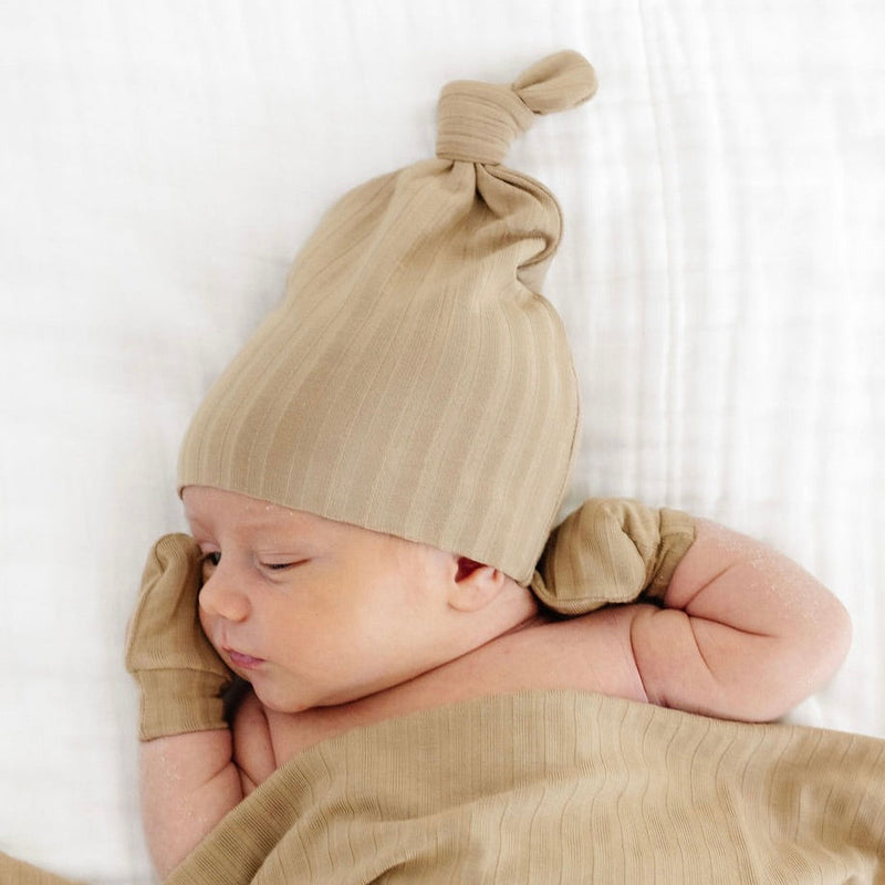 Jake Ribbed Newborn Hat Bundle