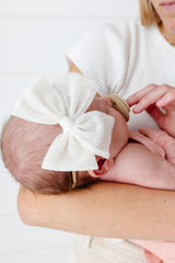 Tulle Bow 3 Pack: Rose Headbands