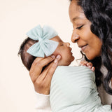 Tulle Bow 3 Pack: Cloud Dot Headbands