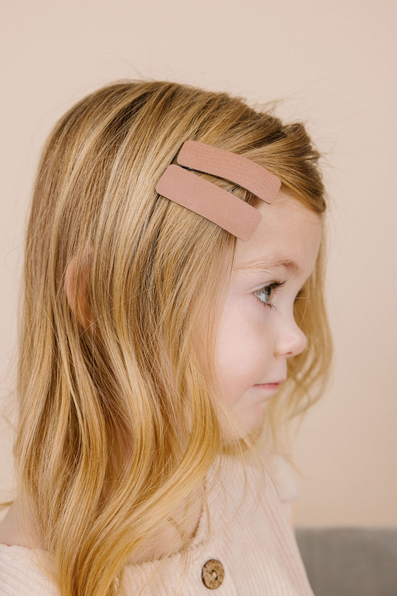Leather - Sienna Snap Hair Clip
