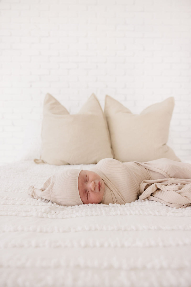Cove Ribbed Swaddle Blanket
