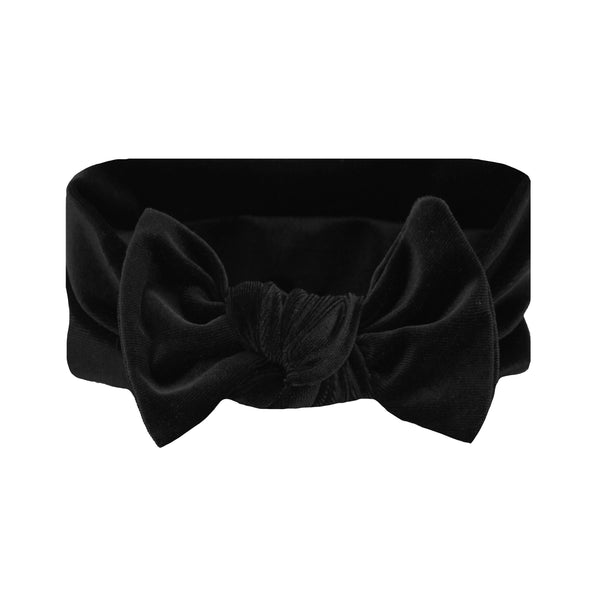 Velvet - Black Knot Headband