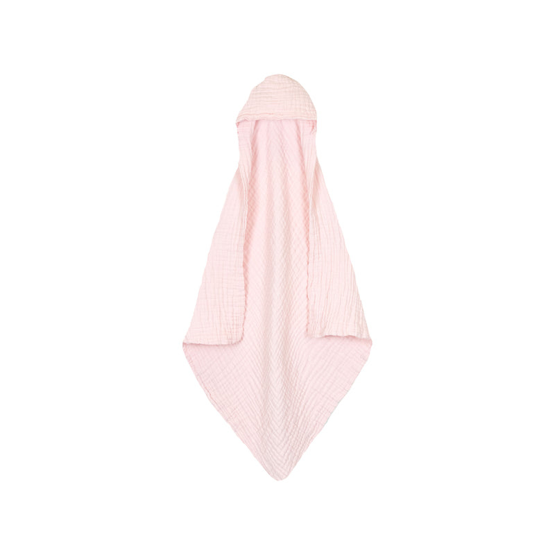 Infant Hooded Bath Towel - Blush