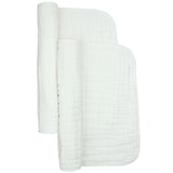 Cloud Muslin™ Burp Cloth 2 Pack - White