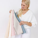Cloud Muslin™ Burp Cloth 2 Pack - White