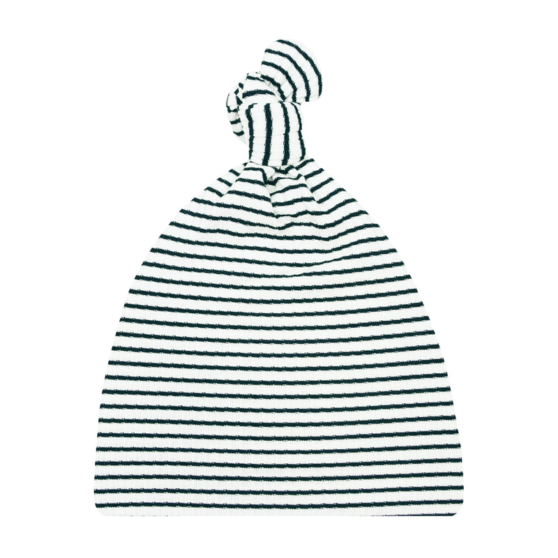 Hayes Ribbed Top Knot Hat