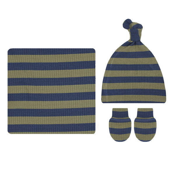 Rome Ribbed Newborn Hat Bundle