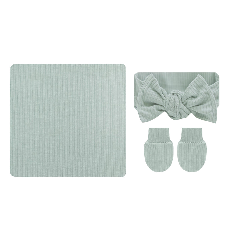 Bailey Ribbed Newborn Headband Bundle