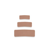 Leather 3 Pack - Sienna Snap Hair Clips