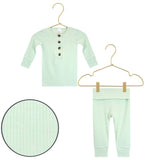 Presley Ribbed Top + Bottoms