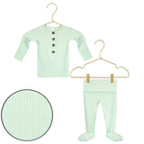 Presley Ribbed Top + Bottoms
