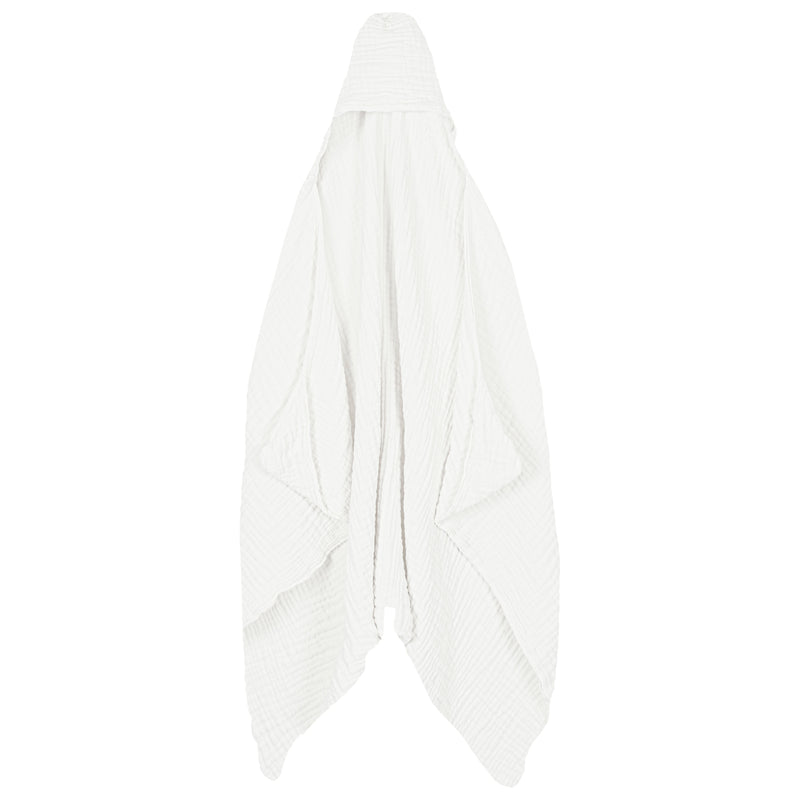 Toddler Hooded Bath Towel - White