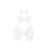 Tulle Bow 3 Pack: Olive Clips