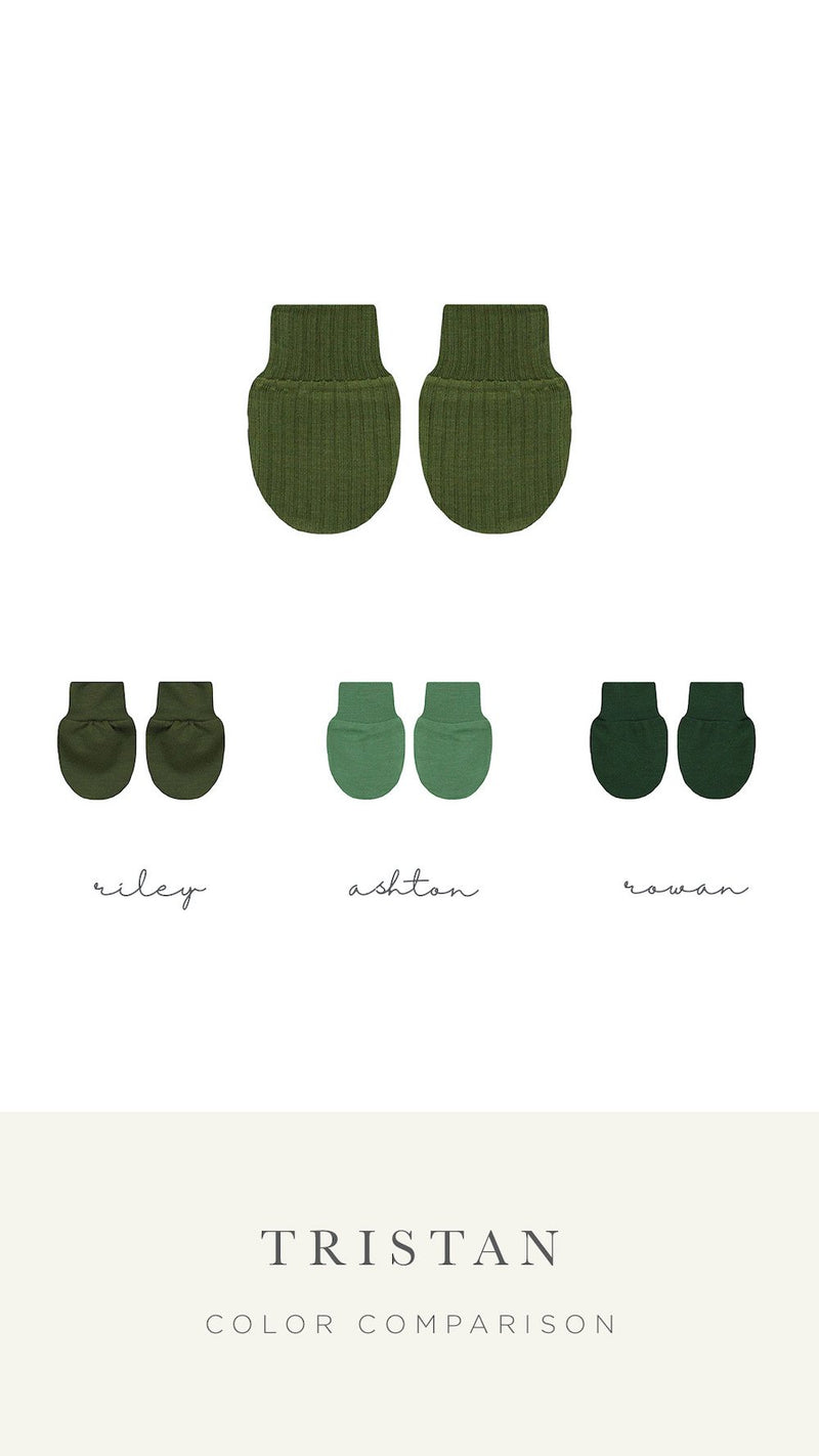 Tristan Ribbed No Scratch Mittens