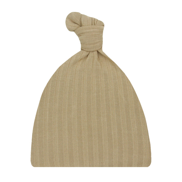 Jake Ribbed Top Knot Hat