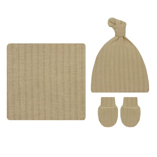 Jake Ribbed Newborn Hat Bundle